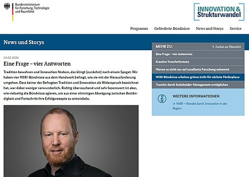 Bundesministerium für Forschung, Technologie und Raumfahrt, Februar 2026